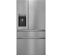 AEG RMB954E9VX 541L American Fridge Freezer, Stainless Steel, 9000 Multi Switch, Custom Flex Plumbed Water & Ice Dispenser E