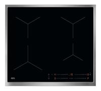 AEG Self-sufficient Induction Hob 60 cm - 4 Flex Zones with Power Function - 14 Levels - SuperFlat Frame - Timer - Touch Operation - Compatible with Automatic Hood - TO64IA0FXB