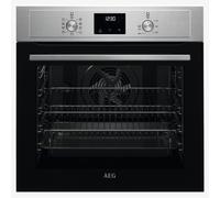 AEG Series 3000 Multifunction Single Oven BEX33501EM Stainless Steel