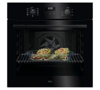 AEG Series 5000 60cm Built In Electric Single Oven OU5AB20XK Black