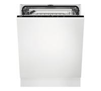 AEG Series 5000 AirDry Integrated Dishwasher - C-rated Black Control Panel