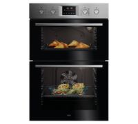 AEG Series 6000 SurroundCook Built-in Multifunction Double Oven OU5CP40M Stainless Steel