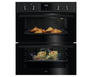 AEG Series 6000 SurroundCook Built-under Double Oven OU5NU20B Black