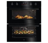 AEG Series 6000 SurroundCook Built-under Multifunction Double Oven OU5CU40K Black