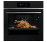 AEG Series 7000 Pyrolytic SteamCrisp Multifunction Single Oven TR7PB731ST Matte Black