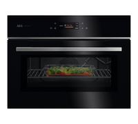 AEG Series 8000 GK7NK62FB MealAssist Built-In Compact Combination Microwave Oven Black