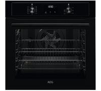 AEG BEX335011B Built-In Electric Single Oven, Black
