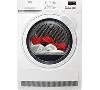 AEG T7DBK841N - White 8KG Heat Pump Condenser Dryer - A++ energy