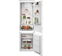 AEG TC7CS18GES 177cm 70/30 Integrated Frost Free Fridge Freezer with Sliding - White White