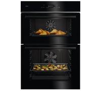 AEG TE7CP61B - Gloss Black Built-in Double Oven - 61L - A Energy