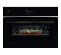 AEG TK8NK721B - Black Single Oven - 44L Compact Microwave Combination