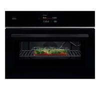AEG TK8NK721B Built-in Combi Microwave & Oven 44litres Black