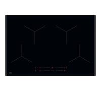 AEG 6000 TO84IA00FB 80cm TotalFlex Built-In 4-Zone Induction Hob - Black
