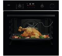 AEG TR6PB521SB - Black Built-In Single Oven - 72L - A++ Energy