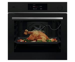AEG TR7PB731ST Series 7000 Pyrolytic SteamCrisp Multifunction Single Oven - MATTE BLACK