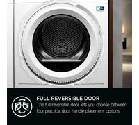 AEG TR818P4B 8000 AbsoluteCare® Heat Pump 8kg Tumble Dryer