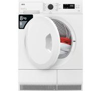 AEG Tumble Dryer 8 kg Class B TXC508B2B, White | 8 kg load, Class B, freestanding condenser dryer, cotton and delicate programmes, white