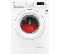 AEG 6000 Series Freestanding Washer Dryer 7/4 kg, 1600 rpm Spin, LWX60746B Wash-to-Dry Single Cycle, AutoSense, 60/20 Quick Programme, 847x597x534mm, White, Class D