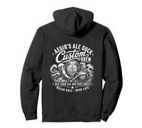 Aegirs Ale Dock Custom Brew Sea Foam Ale Feast Pullover Hoodie