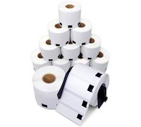 Aegis Adhesives - 29 x 62 mm (1.1 x 2.4 in) Replacement for Brother DK-11209 (12 Rolls, 1 Frame) Direct Thermal Address and Barcode Labels - Compatible with QL Label Printers