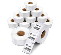 Aegis Adhesives - Compatible 1” Direct Thermal Labels Replacement for DYMO 30332 (1" X 1") Square Multipurpose, Use with Labelwriter 450, 450 Turbo, 4XL Printers - 12 Rolls