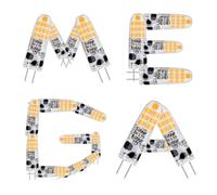 Aegislogic 20 pcs G4 LED Bulbs Non-Dimmable Warm White 3000K Replacement for G4 10W/20W Halogen Flicker-Free 2 Pin Base Light for Range Hoods, Under-Cabinet Lighting, Home, and Landscape