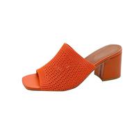AEGJEGVD High Heel Sandals for Women UK Clearance,Ladies Open Toe One-Line Flying Woven Sandals Orthopedic Pavers Breathable Slippers Platform Shoes Summer Washable Non Slip Casual Slides Size 3.5-7