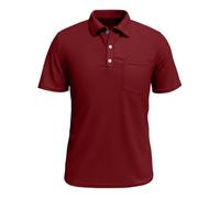 AEGJEGVD Mens Polos Shirts Short Sleeve Summer Stretchy Quick Dry Golf Polos Shirt,Men's Breeze Lightweight Breathable Collared Tops Casual Cool Tops for Holiday Vacation Office Business S-4XL