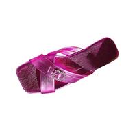 AEGJEGVD Sandals Clearance Women Square Toe Wrap-Around Flat Sandals Ladies Summer Casual Beach Breathable Open-Toe Slippers Outdoor Comfortable Shoes Walking Non Slip Slides UK Size 5-8.5