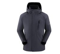 AEGJEGVD Winter Jackets for Men UK Waterproof 3 In 1 Jacket Clearance Outdoor Windproof Warm Softshell Jackets Long Sleeve Mountaineering Wearproof Zipper Multi-pocket Fleece Hooded Coats S-5XL