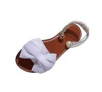 AEGJEGVD Womens Low Heel Sandals Bow Round Toe Open Toe Flat Sandals Roman Beach Walking Shoes Summer Outdoor Non Slip Shoes Sliders Ladies 3.5-7.5