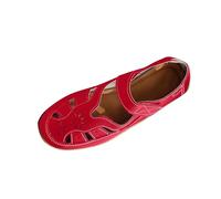 AEGJEGVD Women's Sandals & Slides PU Flat Sandals Hollow-Out Shoes Multi-Colored Plus-Size Slides Non Slip Soft Soled Slippers Summer Comforty Lightweight Slippers Ladies Shoes Size 3.5-7.5