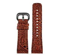 AEHON For Seven On Friday Strap M1 Sf-M2/02 SF-M3/01 Q1 Q2 Q3 P3 Vintage Leather Strap Watchband Bracelet Belt Accessories 28mm(Brown black)