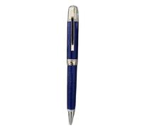 AEHON Ocean Blue Green Red Black Fountain Pen Rollerball Pen Stationery Office Heavy Holder With Unique Glossy Writing Gifts(B,With 3 Blue Refills)