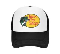 AEIKHAEC Unisex Hat Outdoor Custom Bass Shark Fishing Sport Mesh Baseball Caps for Women and Men High-end Bass-Pro for Women Beach Hat for Dad Hip Hop Trucker Cap Friend Gift