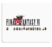 Aeiniwer Final Fantasy VI Mousepad - Final Fantasy 6 Mousepad - Final Fantasy Mousepad