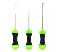 AEIOFU 3pcs Bait Needle Outdoor Fishing Tackle Rig Tool Compatible with Boilies and Rigs Carp Fishing Tackle Accessory bait needle
