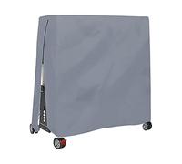 AEIOFU Table Tennis Table Cover 420D Oxford Waterproof Fabric Ping Pong Table Cover Outdoor Table Protective Cover 185 x 165 x 70 cm (Grey)