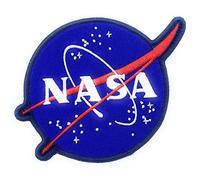 Aeisage NASA Patch Embroidered Iron on Sewn on Official Logo Souvenir Badge