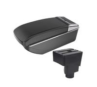 aejghfwjh Car Armrest Box For EcoSport 2013-2017 Armrest Box Special Car Modification Interior Upgrade Double-layer Storage Auto Parts Armrests(B2 Black line NO USB)