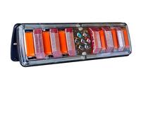 aejghfwjh Tail Lights Assembly For Truck Tail Rear Lamp Lights Mulfunctions Reversing Lighting W/Brake Stop Stream Turn Signal For Car Lorry Trailers Bright LED(Jinma)