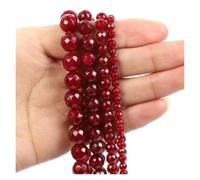 AEJHSIN Bracelet Beads Stone Beads Agate Malachite Lapis Jade Round Loose Jewelry Making for DIY(Gray,6mm Approx 30pcs)