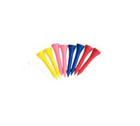 AEJHSIN Golf tees Golf Ball Tee 42mm 54mm 70mm 83.0mm Length 50 Pcs 100 Pack Multicolour Wood Tees Step Down Accessories