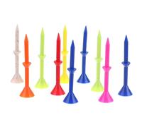 AEJHSIN Golf tees Golf Nail Ball Tee 10Pcs 83.0mm Wine Cup With Support Plastic Side Spin For Golfing Practice