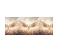 AEKGOHP Angel'S Wings Prints Extra Large Mouse Pad, Computer Office Anti Slip Gaming Keyboard Thickened Version 12x31.5in
