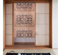 AEKGOHP Antique Orientalist Art Printed Curtain 2 Pcs Spliced 34x56in Good Drape, Smooth and Not Easily Wrinkled, Fabric curtains, room dividers