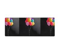 AEKGOHP Dream Balloon Prints Extra Large Mouse Pad, Computer Office Anti Slip Gaming Keyboard Thickened Version 12x31.5in