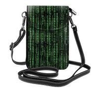 AEKGOHP Hacker Era Printed Small Leather Women'S Crossbody Flip Phone Bag, Waterproof And Durable