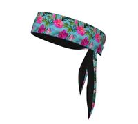 AEKGOHP Hello Hawaii Printed Sports headscarf, sweat absorbing and breathable, motion headband, double-sided kerchief
