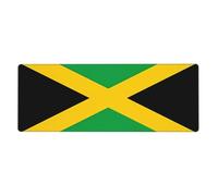 AEKGOHP Jamaica Flag Prints Extra Large Mouse Pad, Computer Office Anti Slip Gaming Keyboard Thickened Version 12x31.5in